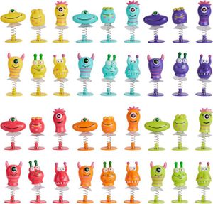 BOÎTE À COTILLON 36 jouets de printemps monstre sauteur pour enfant