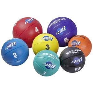 MEDECINE BALL Medecine ball PUISSANCE Tanga sports Medicine - multicolore - 27,5 cm