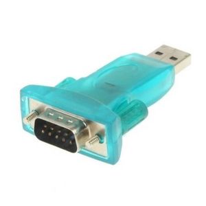 OcioDual Câble Adaptateur USB 2.0 vers DB9 9 Pin M/M 0.8m Noir  Convertisseur RS232 pour Modem Routeur Imprimantes Modem Serveur