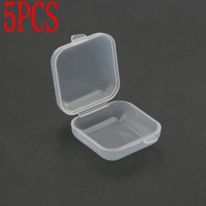 Petite Boîte de rangement pour Perles Trombones 0,3 litres - Clips Blancs