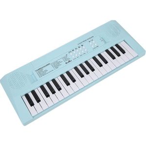 CLAVIER MUSICAL piano électrique durable exquis pour les enfants pour les performances(blue)