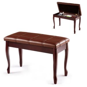 Neewer – tabouret réglable en bois pour Piano, avec feuille de rangement de  musique, siège Solo noir, coussin en cuir PU - AliExpress
