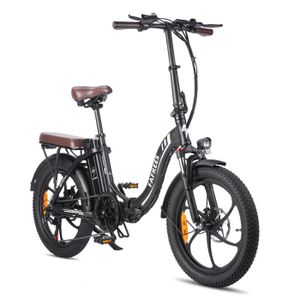 VÉLO ASSISTANCE ÉLEC FAFREES F20 Pro Vélo électrique - 250W - Batterie amovible 36v 18ah - Shimano 7 Vitesses -25KM-H-Contrôle APP  Noir