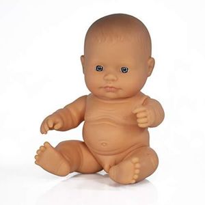 POUPON Miniland 31141 21 cm européenne garçon poupée sans sous-vêtements en Sac - Miniland31141