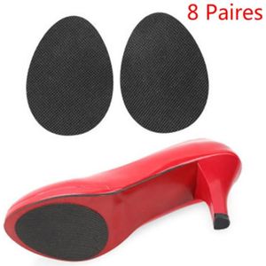 SEMELLE DE CHAUSSURE Semelles Auto-adhésives À Talons Hauts En Caoutchouc Anti-dérapant - Marque - Modèle - 8 paires - Noir - Femme