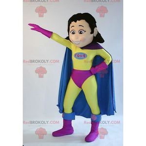DÉGUISEMENT - PANOPLIE Mascotte de femme de super-héros de superwoman - Costume Redbrokoly.com personnalisable