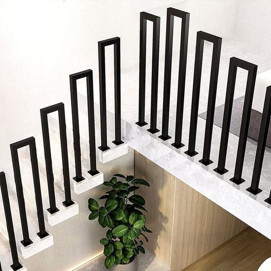 Garde-corps - HENGMEI - Kit Escaliers 2 poteaux - Acier inoxydable - 160 cm - Intérieur & extérieur - Bricolage Garde-corps - HENGMEI - Kit Escaliers 2 poteaux - Acier inoxydable - 160 cm - Intérieur & extérieur - Bricolage