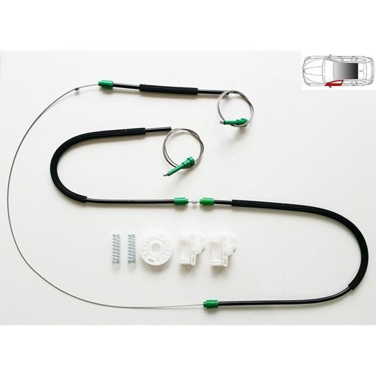 Lève vitre Kit de réparation pour vw passat 3b avant gauche