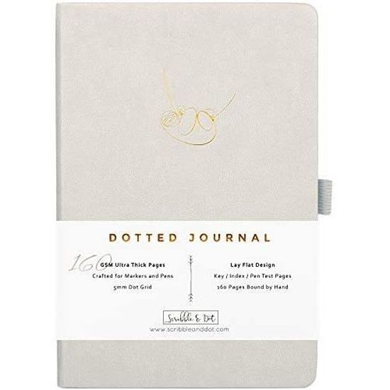 Recharge Cahier Pointillé Filofax A5 - 32 Feuilles 100g/m² - Format 148x210mm - Papier Qualité Supérieure