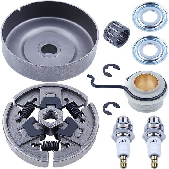 Adefol Kit Embrayage 5 En 1 Pour STIHL MS311 MS362 MS391 MS461 - Pignon 7 Dents 3/8 + Tambour + Roulement
