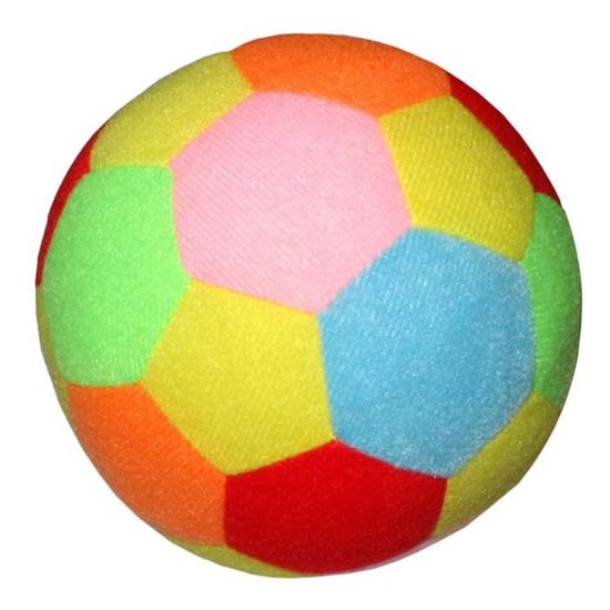 Pack 3 Petits Ballons De Football - 15 Cm - Couleurs Vives (orange, Bleu, Vert) - Pour Plage, Piscine, Jeux Enfants