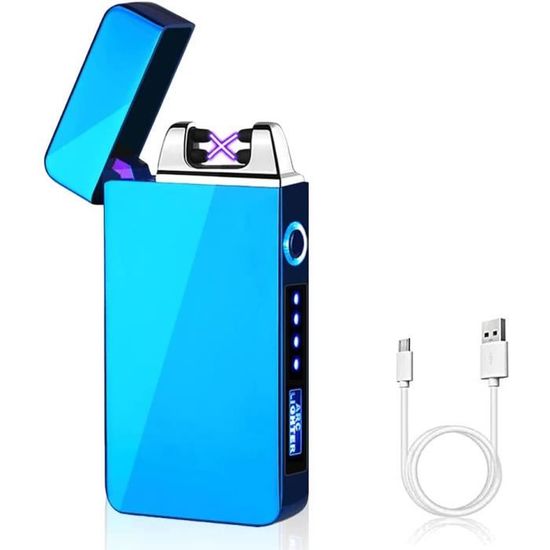 Briquet USB électrique Sans Flamme Mignon Kawaii, Briquets Coupe Vent