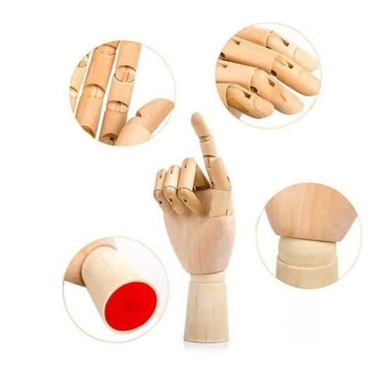Accessoire Artistique Modèle De Main Articulée Pour Artistes