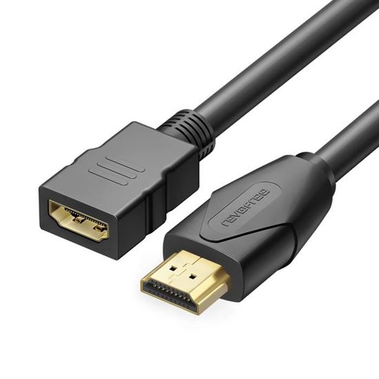 Ototon® 5M Rallonge Câble HDMI Extension Mâle vers Femelle HDMI Câble High  Speed 4K 60Hz Ethernet 18Gbps HDR 3D ARC - 5M - Cdiscount TV Son Photo