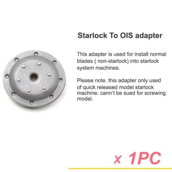 Starlock vers OIS - Adaptateur pour lames de scie SCOWELL Starlock ...