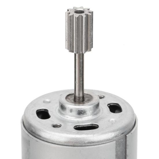 Moteur Électrique RS550 Haute Vitesse – 12V, Puissance 35-55W, Avec 2 Pignons – Pour Voiture Jouet, Moto Enfant
