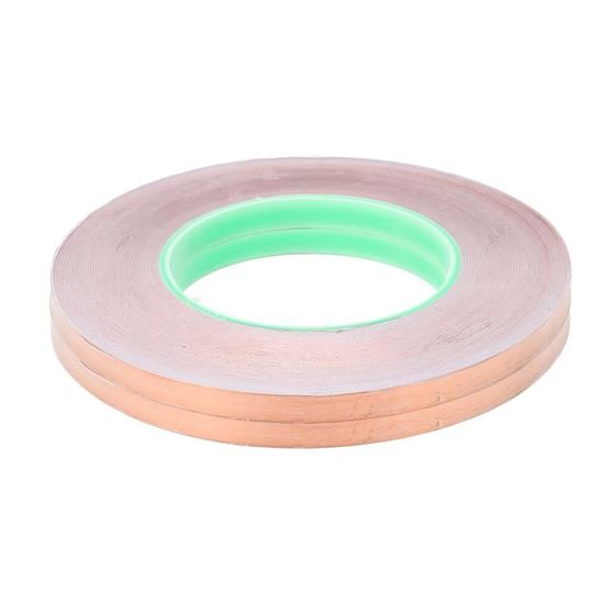 Ruban De Blindage En Cuivre 0,3 Cm X 30 M - Adhésif Conducteur Pour Protection EMI - Guitare, Vitrail, Bricolage
