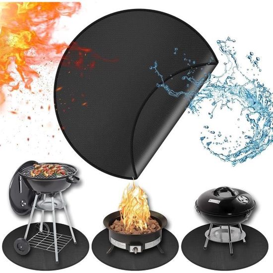 Tapis De Sol Ignifuge Pour Barbecue | Résistant à L'huile Et