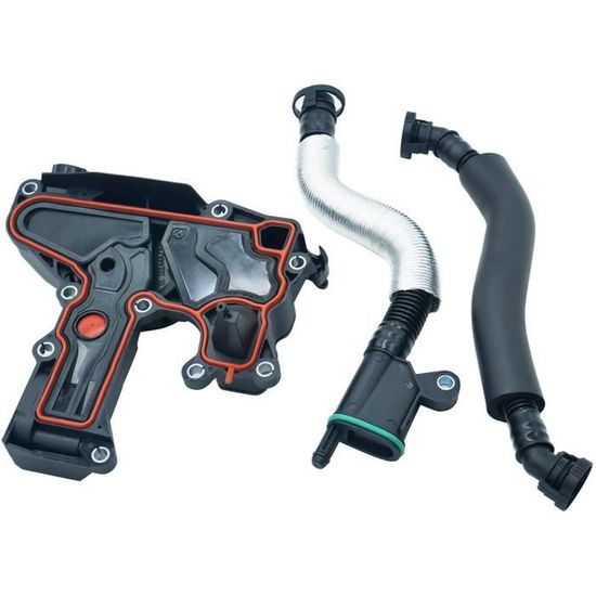 Vanne PCV Ventilation Carter ABS Noir - Compatible Touareg 3.2 & Phaeton 3.2 - Remplacement OEM 022103765A / 022103245B