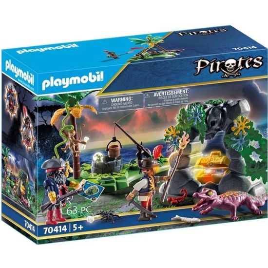 Lot Playmobil Pirates/médiéval – Petit Coffre Trésor Doré + 15 Pièces D'or, Occasion Bon état