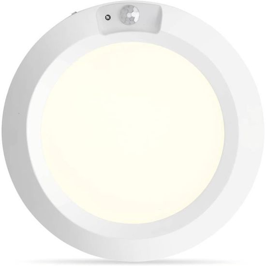 Plafonnier LED Awanber Avec Détecteur De Mouvement - Sans Fil, Sur Piles, 210LM