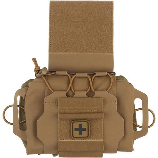 Pochette Molle IFAK Tactique - Dégagement Rapide Pour Gilet De Combat, Airsoft, Survie