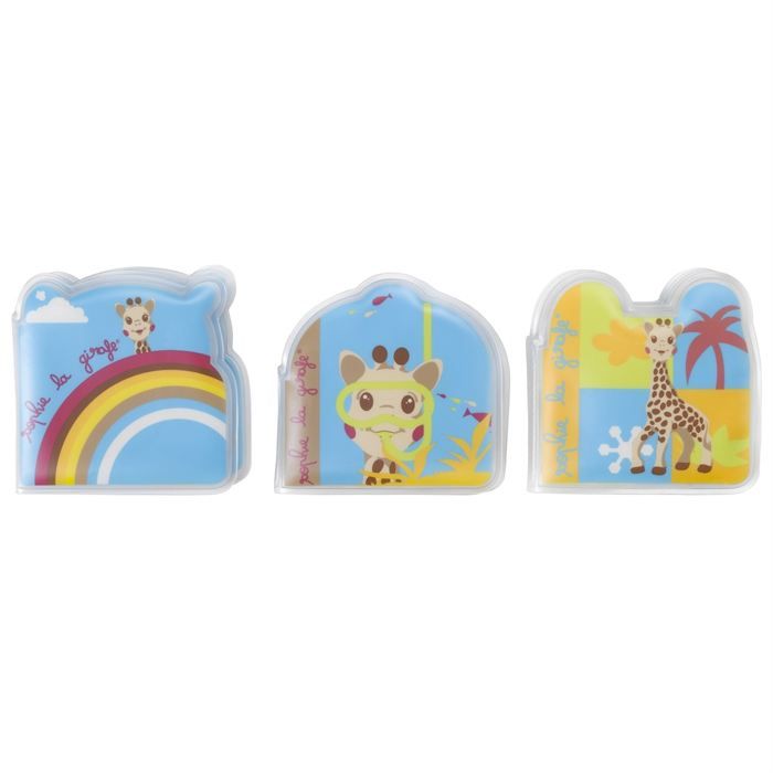 Sophie La Girafe Set De 3 Livres De Bain Cdiscount Puericulture Eveil Bebe