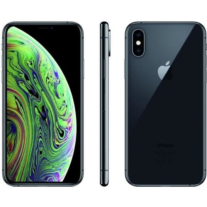 APPLE Iphone Xs 64Go Gris sidéral - Reconditionné - Excellent état