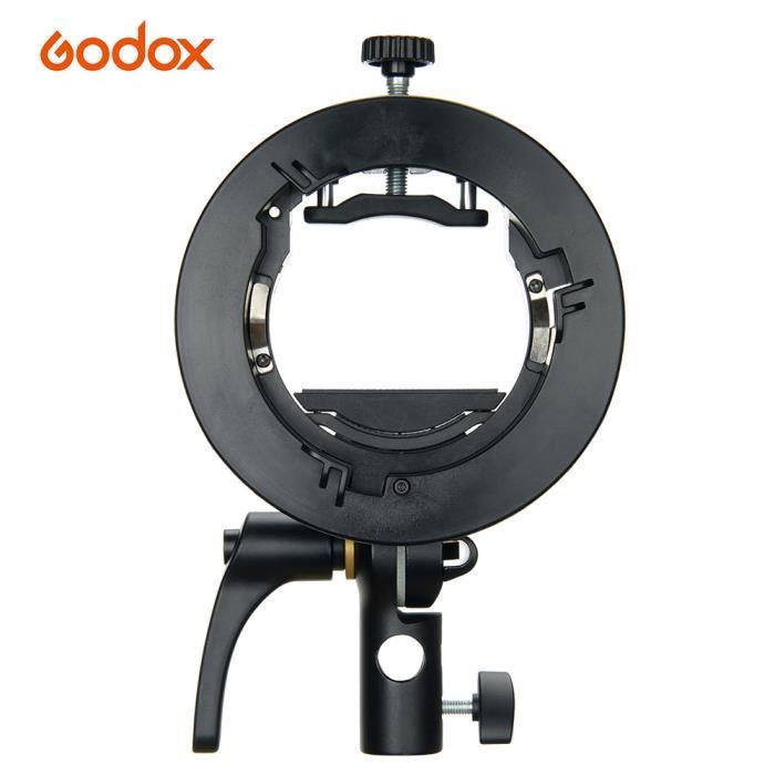 Godox S2 Support Flash de type S Support Speedlite avec support Bowens pour Godox Série V860II Série TT850 AD400Pro Série AD200Pro