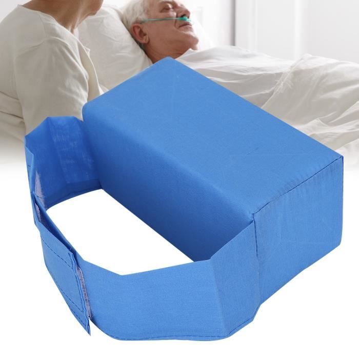 AIZ Anti-escarres Coussin de lit Genou poignet Side-Lying Pad Santé Outil de soins aux personnes âgées (Bleu)