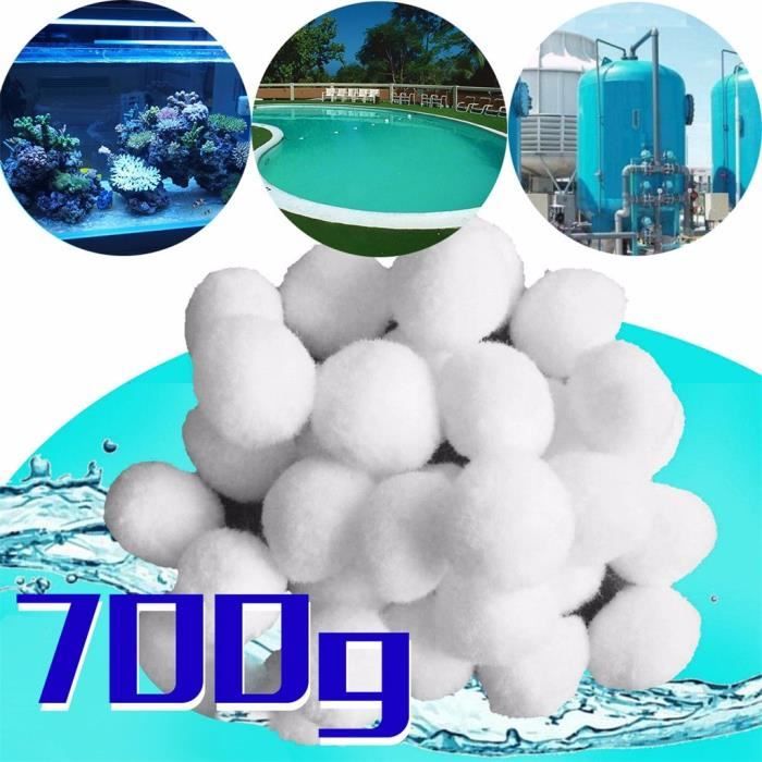 Filter Sand Quartz Sand Filterballs Filtre à sable Alternativement Filtre de piscine 700g_LR208