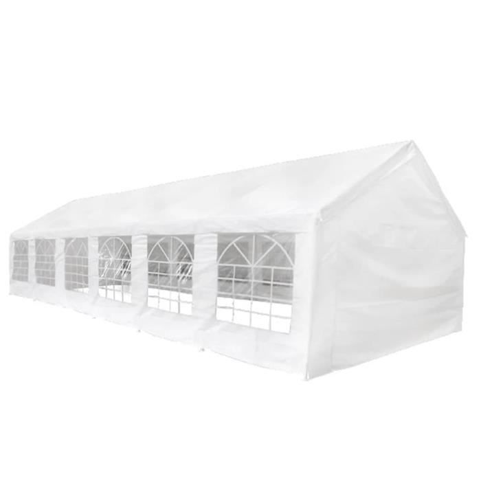 Tente de réception Tente de rangement - Tonnelle Barnum Blanc 12 x 6 m