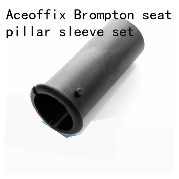 Pièce Détachée,Aceoffix pour Brompton ensemble de manchon de tige de selle 34.9 à 31.8 adaptateur de tige de selle réduisant les