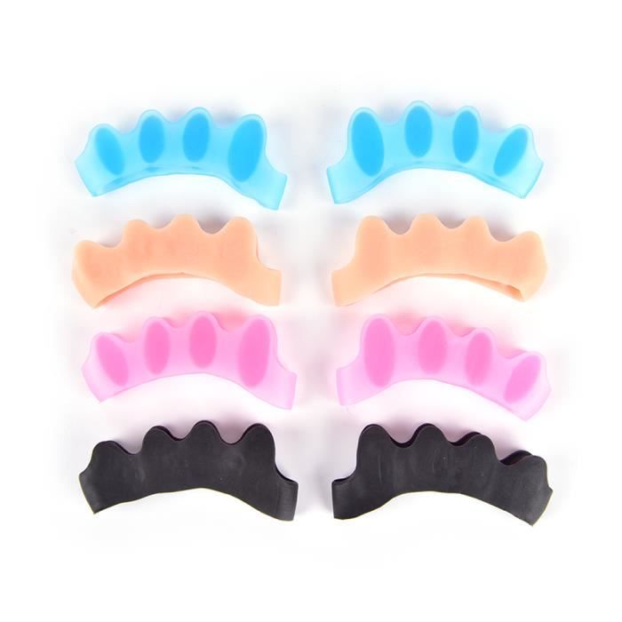 2 pièces Silicone soin des pieds Gel Bunion protecteur séparateurs d'orteils lisseur épandeur correcteurs Hallux Val*SN8362