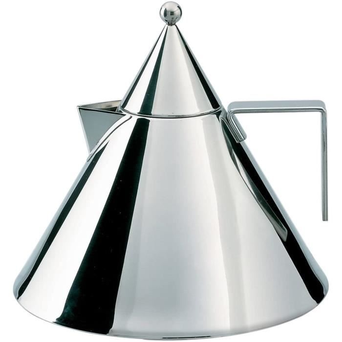 THEIERE Alessi 90017 Il Conico Bouilloire en Acier Inoxydable 18-1088