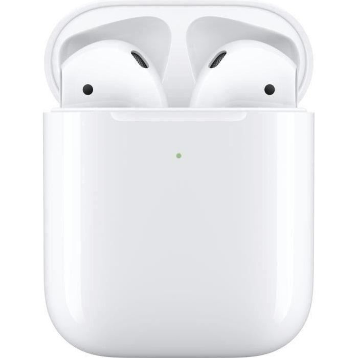 Écouteurs AirPods 2 - Avec étui de charge - Sans fil –