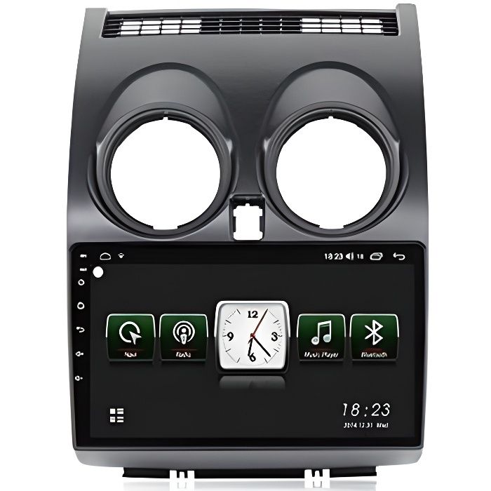 AUTORADIO ADMLZQQ 2 Din Autoradio pour Nissan Qashqai 2006-2013 Android 10 Navigation GPS Voiture Écran Tactile Command175
