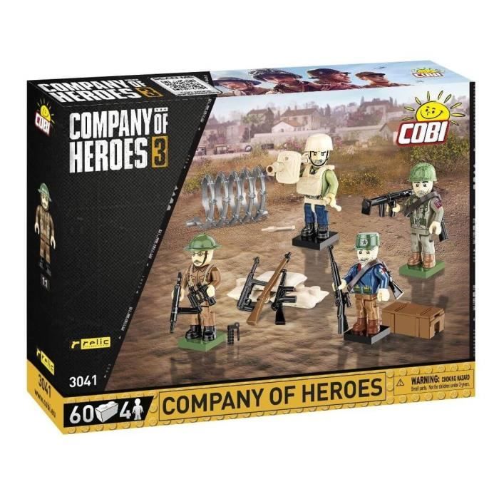COBI 3041 - COMPANY OF HEROES 4 PERSONNAGES