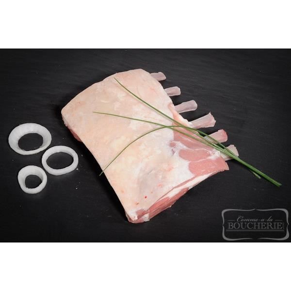 Carré d'agneau 6 côtes étalonné - 3 pièces de 490g