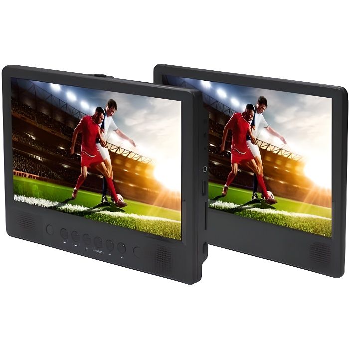 DENVER® Lecteur DVD portable MTW-1086 avec 2 écrans