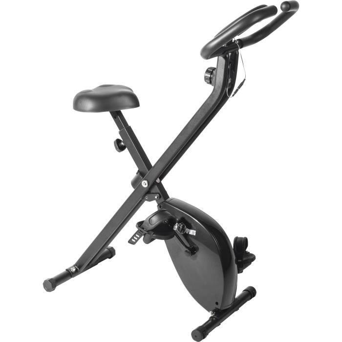 Le Vélo d´appartement X-Frame pliable Gorilla Sports Gris