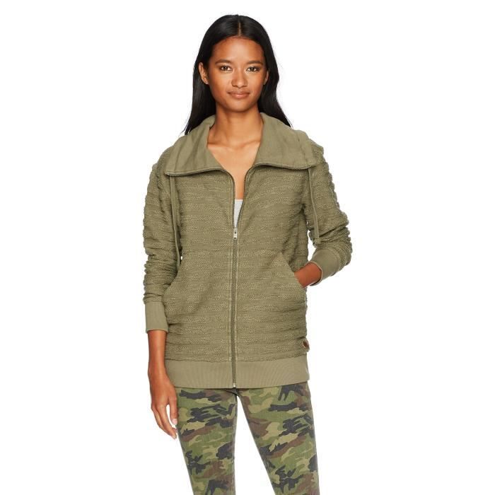 Roxy Lunar Patrol Zip Up Fleece Pull Femme Taille-36 Taille-36