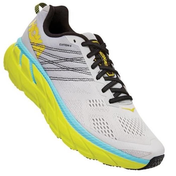 Basket running Hoka clifton 6 homme bleu - 46
