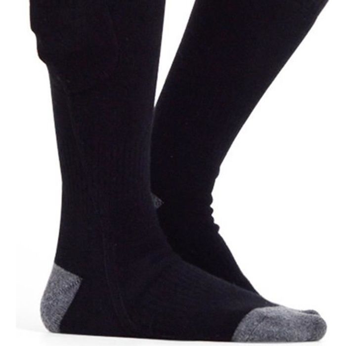 chaussettes chauffantes à batterie rechargeable thermique hiver pour extérieur intérieur