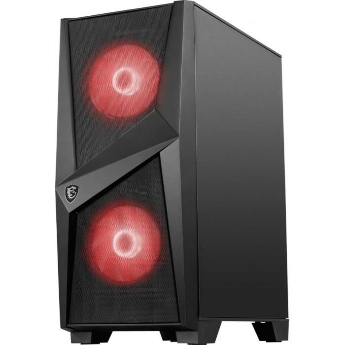 MSI BOITIER PC MAG FORGE 100M - Noir - Verre
