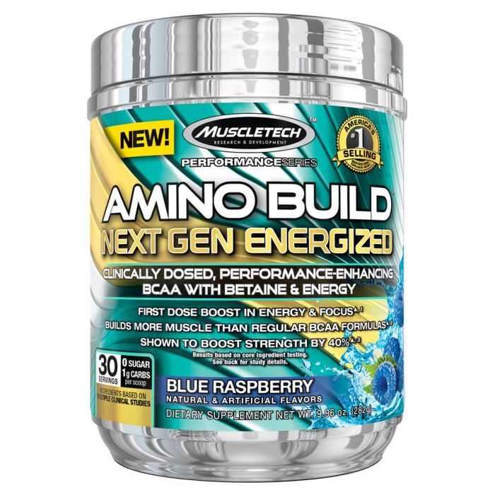 MUSCLETECH - Amino Build Next Gen Energized 30 servings - Mangue/Orange