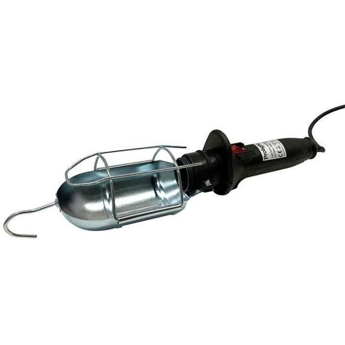 Baladeuse 60W E27+ int noire ip20