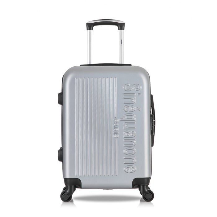 SINEQUANONE – VALISE CABINE - ABS – 55cm – 4 roues – CERES – GRIS