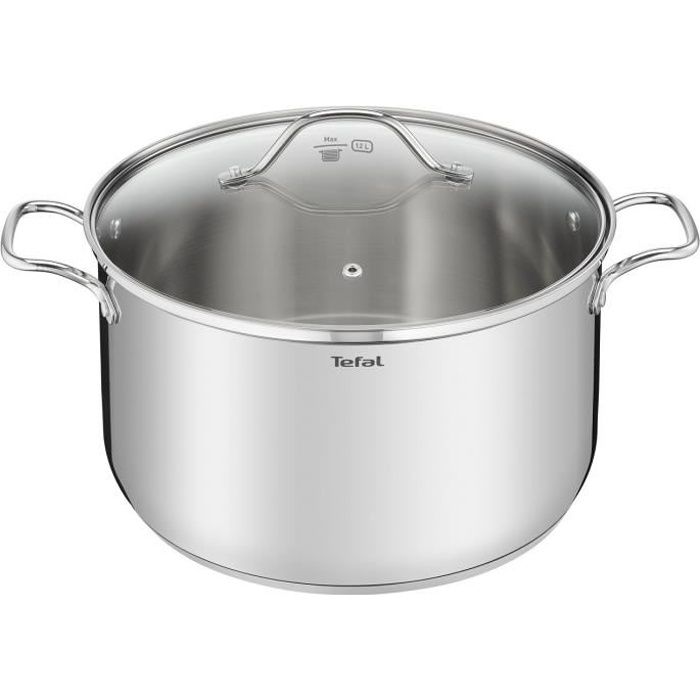 TEFAL B9087414 Intuition XL Extra grande marmite Inox 32 cm - 14L
