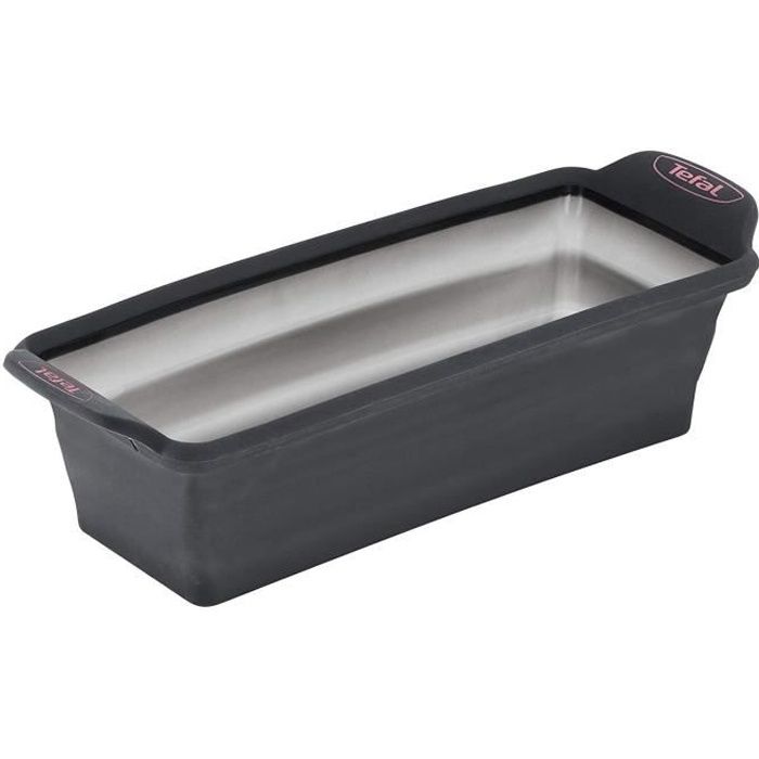 TEFAL J4170414 CRISPYBAKE Moule à cake silicone rétractable 24 cm